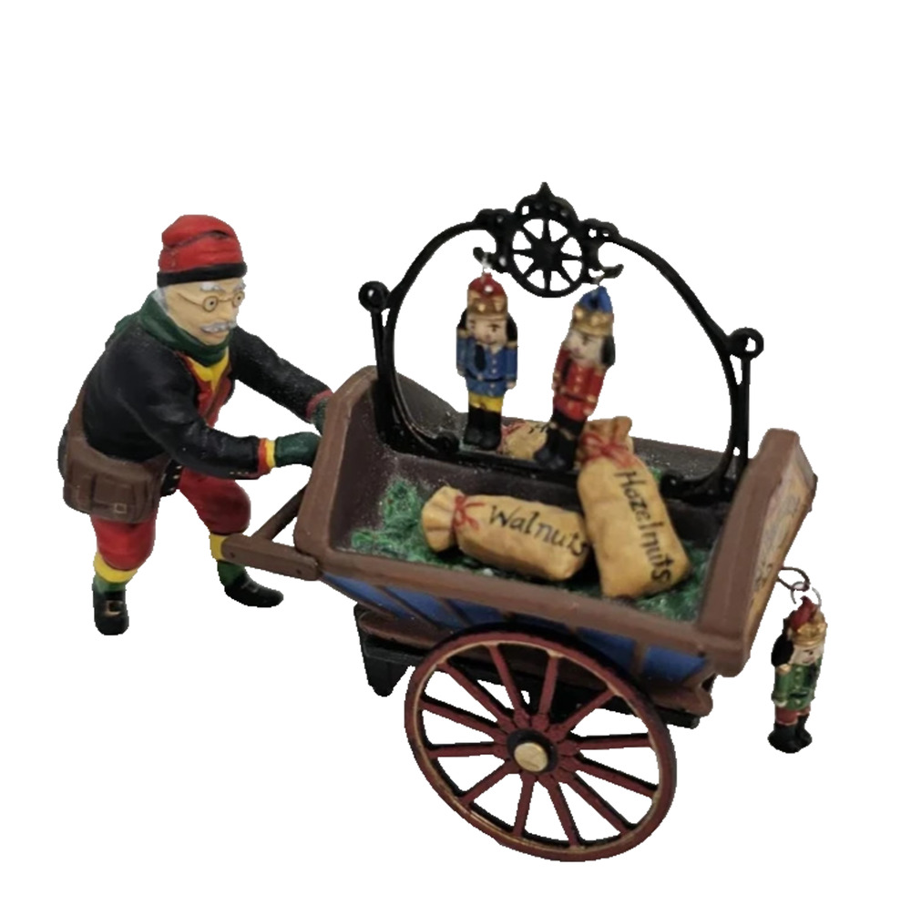 Dept 56 Heritage Village Nutcracker Vendor & Cart #56183 Retired Boxed